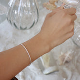 Sterling Silver Block Box Bracelet BlackSugar-Best Online Jewelry Earrings, Necklaces. Fine Korean Fashion Jewelry that Korean Celebrities Wear